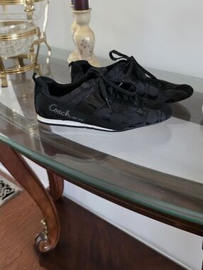 Coach Women's Black Lightweight Fashion Sneakers